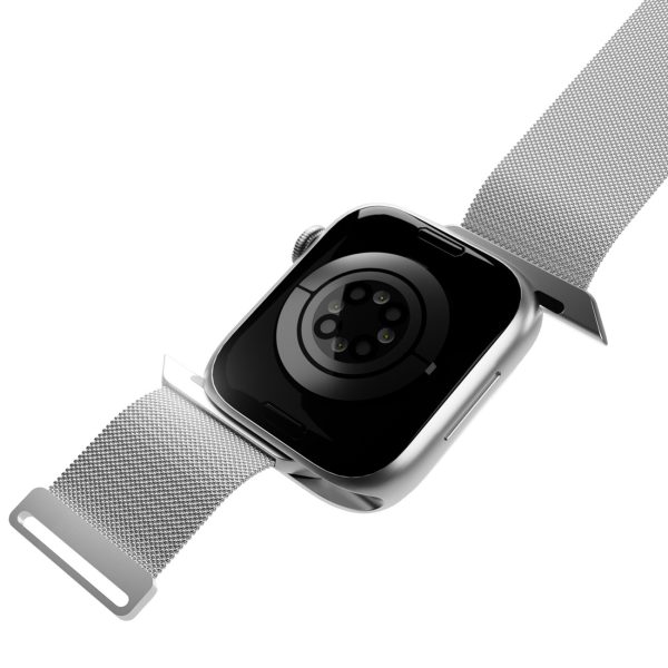Apple Watch nerūsējošā tērauda Milanese siksniņa 38/40/41 mm - sudrabs