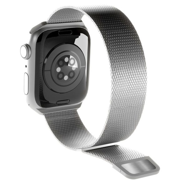 Apple Watch nerūsējošā tērauda Milanese siksniņa 38/40/41 mm - sudrabs