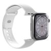 Silikona siksniņa Apple Watch 42 44 45 49 mm Icon balta - 2 gab.