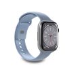 Silikona siksniņa Apple Watch 42 44 45 49 mm Icon gaiši zila - 2 gab.