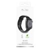 Silikona siksniņa Apple Watch 42 44 45 49 mm Icon melna - 2 gab.