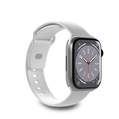 Silikona siksniņa Apple Watch 38 40 41 mm Icon balta - 2 gab.