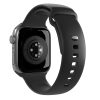 Silikona siksniņa Apple Watch 38 40 41 mm Icon melna - 2 gab.