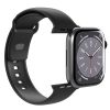 Silikona siksniņa Apple Watch 38 40 41 mm Icon melna - 2 gab.