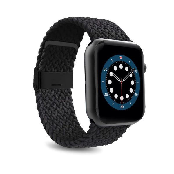 Apple Watch neilona siksniņa 42 44 45 49 mm - melna