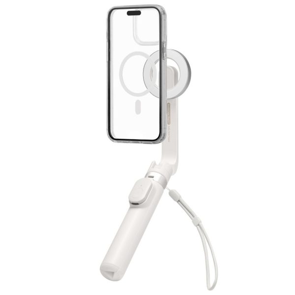 Selfiju nūja ar MagSafe Bluetooth statīvu - bēša