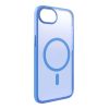 iPhone 16e silikona maciņš ar MagSafe efektu, zils, ar gradientu