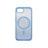 iPhone 16e silikona maciņš ar MagSafe efektu, zils, ar gradientu