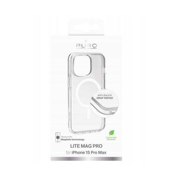 iPhone 16e Lite MagSafe aizsargvāciņš — caurspīdīgs