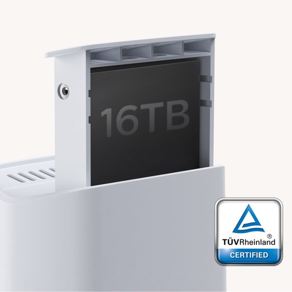 Āra novērošanas komplekts ar 2 kamerām 2K 16Gb WiFi - balts