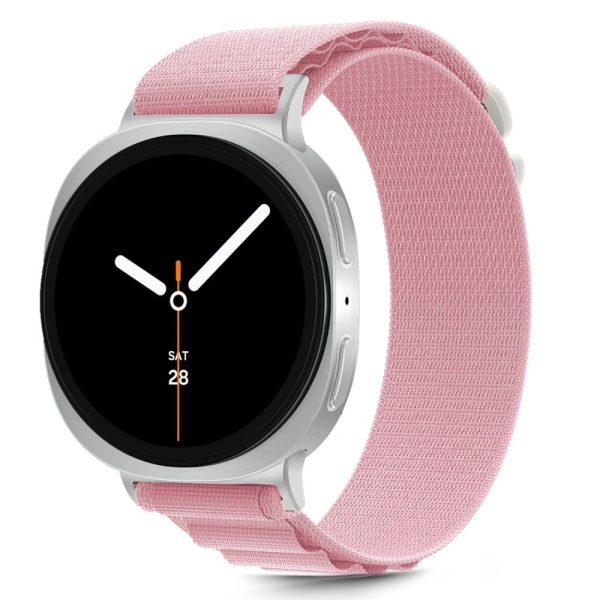 Samsung Galaxy Watch 40/44/46 mm neilona svītru siksniņa - rozā