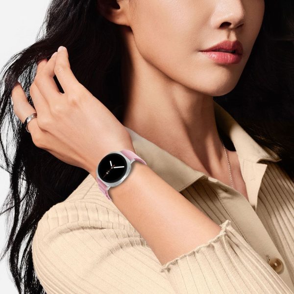 Samsung Galaxy Watch 40/44/46 mm neilona svītru siksniņa - rozā