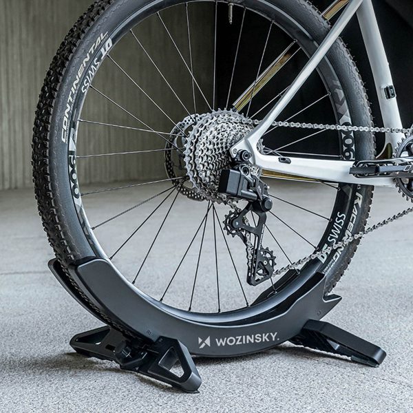 1032603-5-stojak-rowerowy-serwisowy-stabilny-na-kolo-wozinsky-hurtownia-dropshipping.jpg Stabils velosipēda remonta statīvs 3-8 cm velosipēda ritenim - melns
