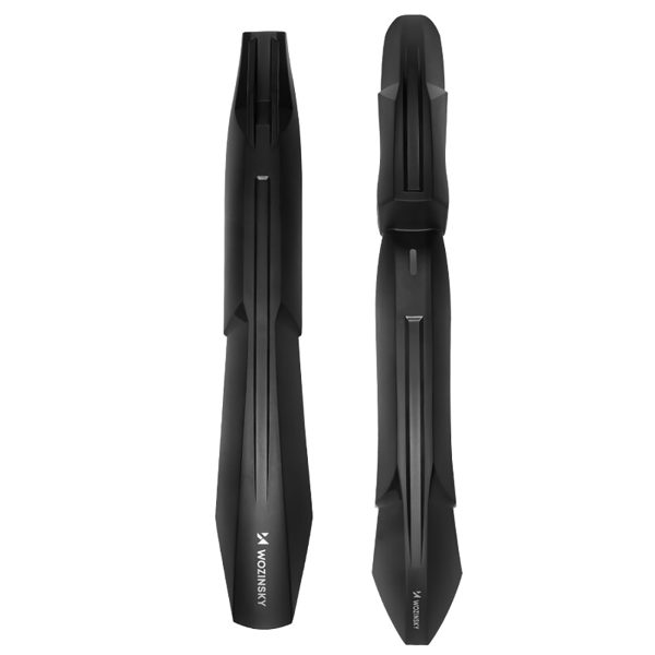 Universāls priekšējo un aizmugurējo dubļu sargu komplekts 24-28 collu riteņiem - melns