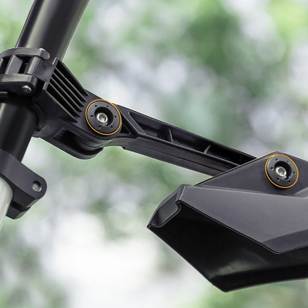 Universāls priekšējo un aizmugurējo dubļu sargu komplekts 24-28 collu riteņiem - melns