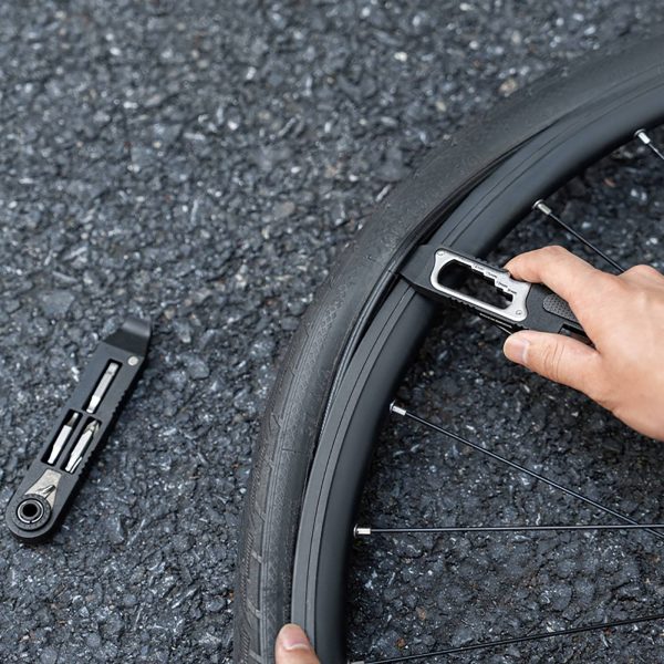 1032630-11-zestaw-kluczy-narzedzi-serwisowych-14w1-wozinsky-hurtownia-dropshipping.jpg 14 vienā velosipēdu apkopes instrumentu komplekts, daudzfunkcionāls instruments, sešstūra atslēgas, riepu montāžas sviras