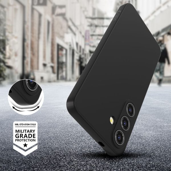 Samsung Galaxy A17 4G / 5G Icon maciņš - melns