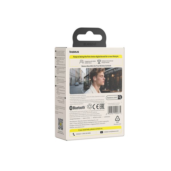 Bass BS2 Lite TWS bezvadu austiņas - rozā