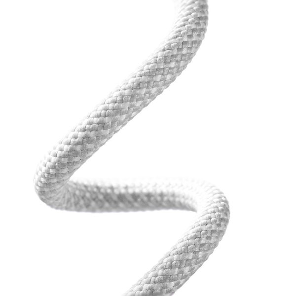 USB-A kabelis - iPhone Lightning Dynamic Series 2.4A 2m - Balts