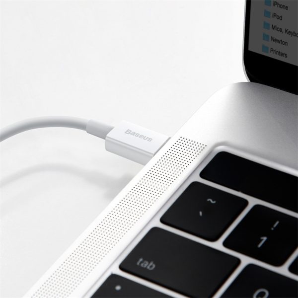 1032656-7-kabel-przewod-usb-c-iphone-lightning-baseus-hurtownia-dropshipping.jpg USB-C kabelis - iPhone Lightning Superior sērija 20W PD 25cm - balts