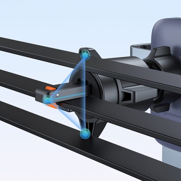 Gravity automašīnas tālruņa turētājs gaisa atverei - pelēks