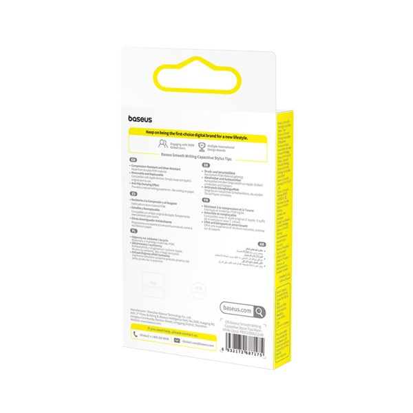 Smooth Writing kapacitatīvā irbuļa rezerves uzgaļi, balti - 2 gab.