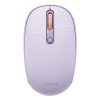Bezvadu pele 3 savienojuma režīmi 2,4 GHz Bluetooth 3.0 5.0 F01B - violeta