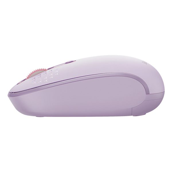 Bezvadu pele 3 savienojuma režīmi 2,4 GHz Bluetooth 3.0 5.0 F01B - violeta