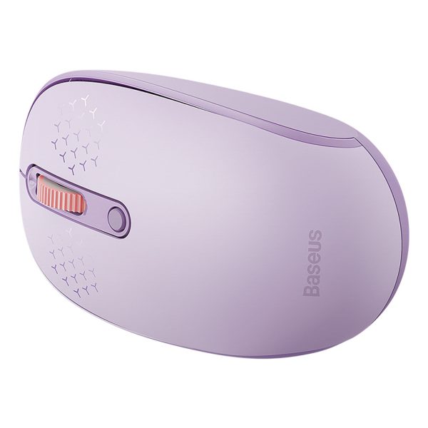 Bezvadu pele 3 savienojuma režīmi 2,4 GHz Bluetooth 3.0 5.0 F01B - violeta
