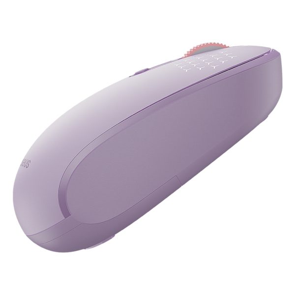 Bezvadu pele 3 savienojuma režīmi 2,4 GHz Bluetooth 3.0 5.0 F01B - violeta