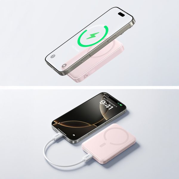1032682-6-powerbank-indukcyjny-10000mah-22-5w-enerfill-fm11-baseus-hurtownia-dropshipping.jpg 10000mAh 22.5W MagSafe induktīvais pārnēsājamais akumulators ar USB-C kabeli 20V/3A 0.3m - rozā