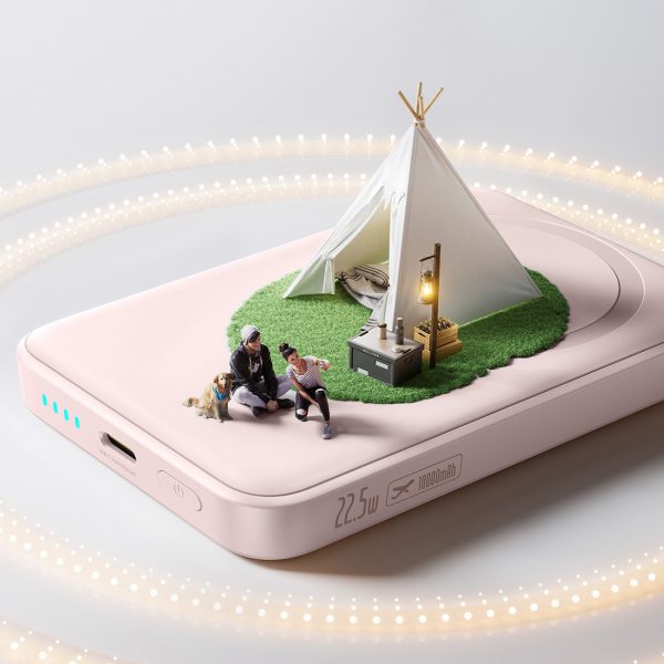 1032682-7-powerbank-indukcyjny-10000mah-22-5w-enerfill-fm11-baseus-hurtownia-dropshipping.jpg 10000mAh 22.5W MagSafe induktīvais pārnēsājamais akumulators ar USB-C kabeli 20V/3A 0.3m - rozā