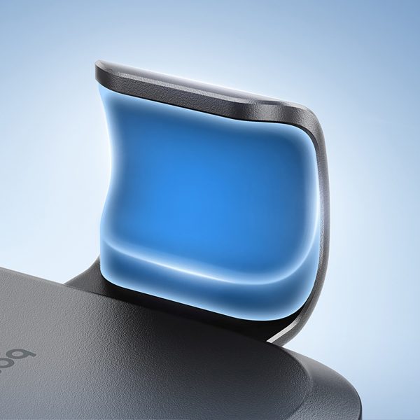 Gravitācijas automašīnas turētājs viedtālrunim uz gaisa atveres - melns