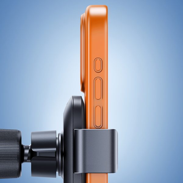 Gravitācijas automašīnas turētājs viedtālrunim uz gaisa atveres - pelēks