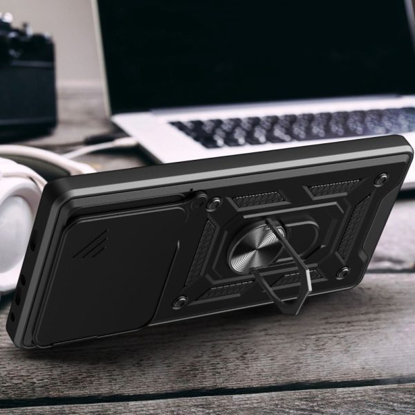 Xiaomi 15T CamShield Pro maciņš ar objektīva pārsegu un statīvu - melns