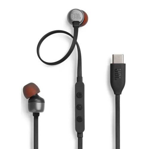 JBL Tune 310C USB-C vadu austiņas - melnas