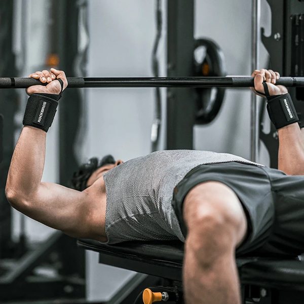 Sporta plaukstas locītavas stabilizējošā josla, melna - 2 gab.