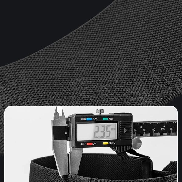 Sporta plaukstas locītavas stabilizējošā josla, melna - 2 gab.