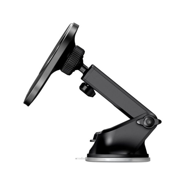 MagSafe 15W automašīnas tālruņa turētājs ar bezvadu lādētāju vadītāja režģim - melns