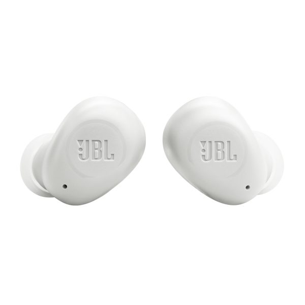 JBL Wave Buds bezvadu austiņas ausīs - baltas