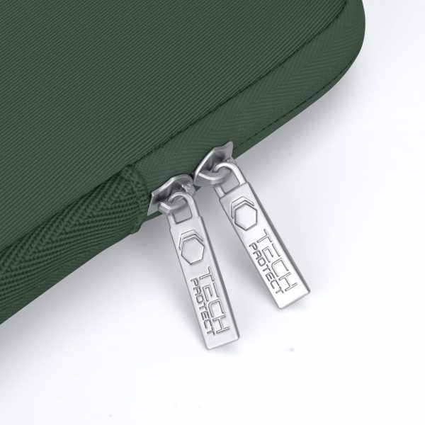 Neoslim 15-16 collu klēpjdatora soma + aksesuāru maciņš - zaļa