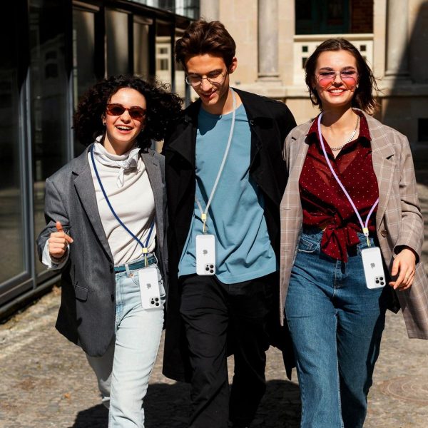 Regulējama viedtālruņa siksniņa - pelēka