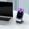 15 W MagSafe bezvadu lādētājs ar pamatni - melns