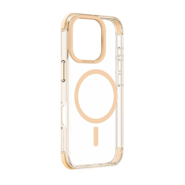 Silikona maciņš iPhone 16 Pro Max Omni Mag Case - rožzelts