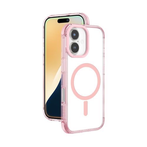 Silikona maciņš iPhone 16 Omni Mag Case - tumši rozā