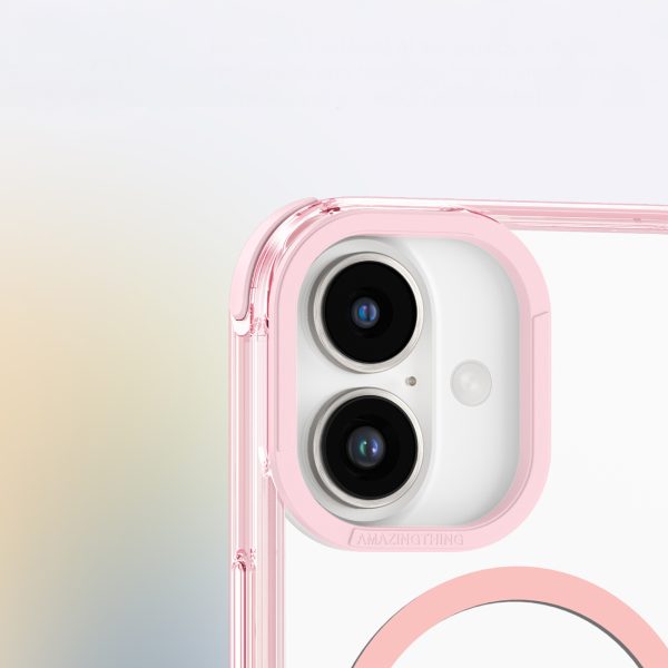 Silikona maciņš iPhone 16 Omni Mag Case - tumši rozā