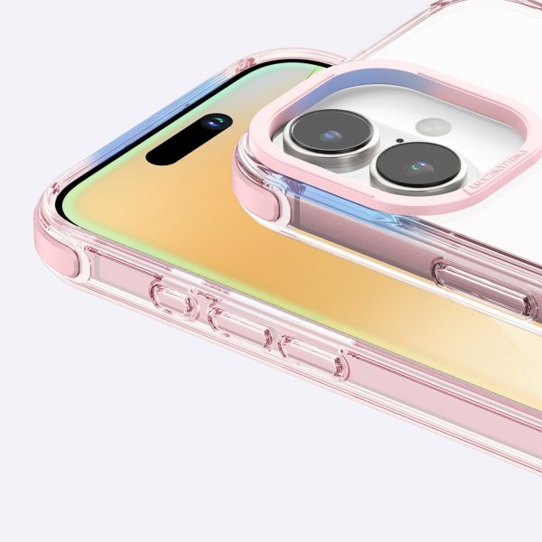 Silikona maciņš iPhone 16 Omni Mag Case - tumši rozā