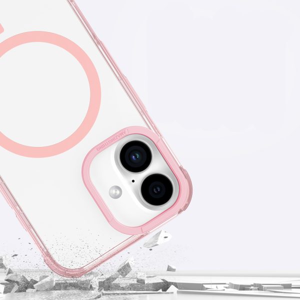 Silikona maciņš iPhone 16 Plus Omni Mag Case - tumši rozā