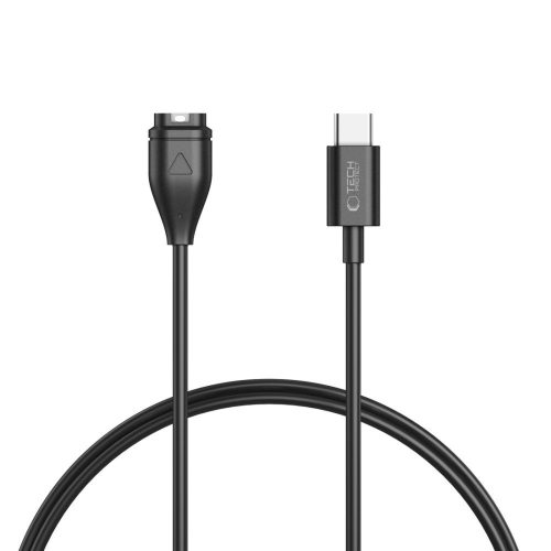 USB-C kabelis Garmin pulkstenim 1m - melns