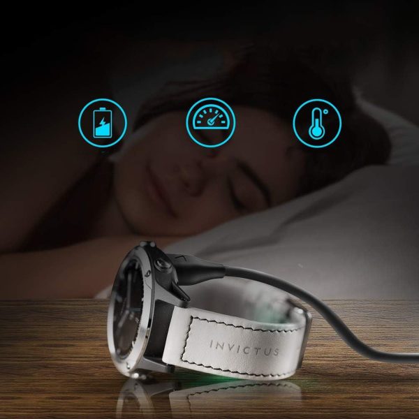 USB-C kabelis Garmin pulkstenim 1m - melns